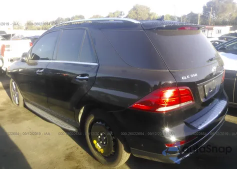 2018 Mercedes-Benz Gle 350 from USA, damaged, VIN 4JGDA5JB1JB007584